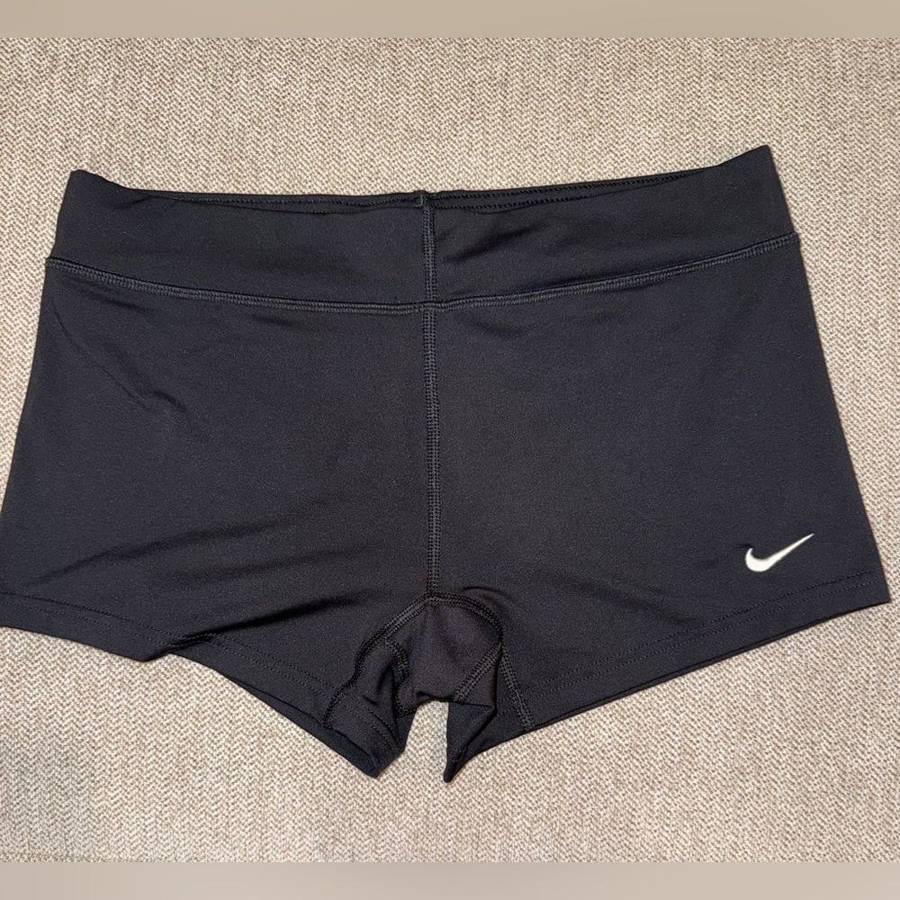 Nike Dri-Fit Compression Volleyball Shorts Black Size L